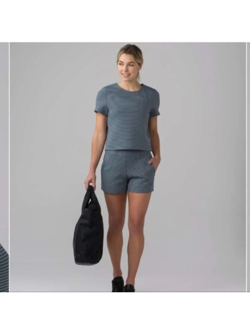 Lululemon Shaped Short Sleeve Sterling